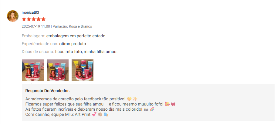 Miniatura do print da avaliação da Shopee (monicat83)